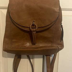 Brown leather Clark’s bag